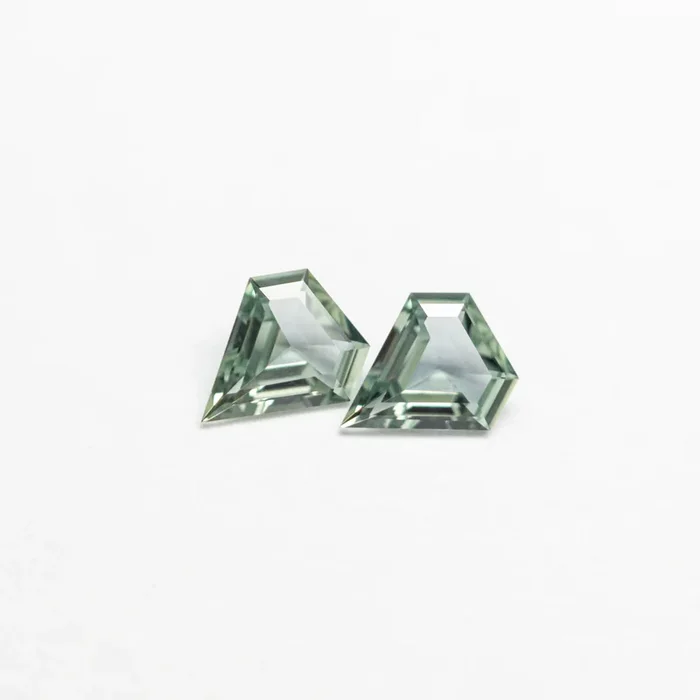 0.23cttw 2pc 3.97×3.46×1.34mm 3.97×3.48×1.38mm Shield Sapphire Matching Pair 22789-01