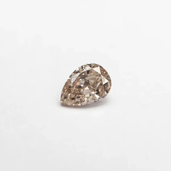 0.35ct 5.24×3.75×2.45mm GIA VS2 Fancy Brown-Pink Pear Brilliant ?? 24093-01