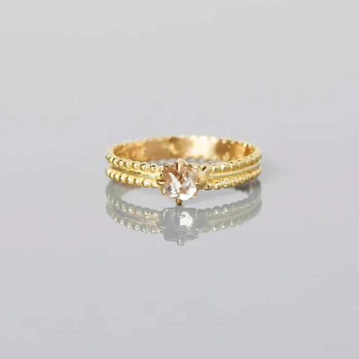0.36 Carat 15th Anniversary One-of-a-Kind Brown Diamond Ring | BDR14-OOAK