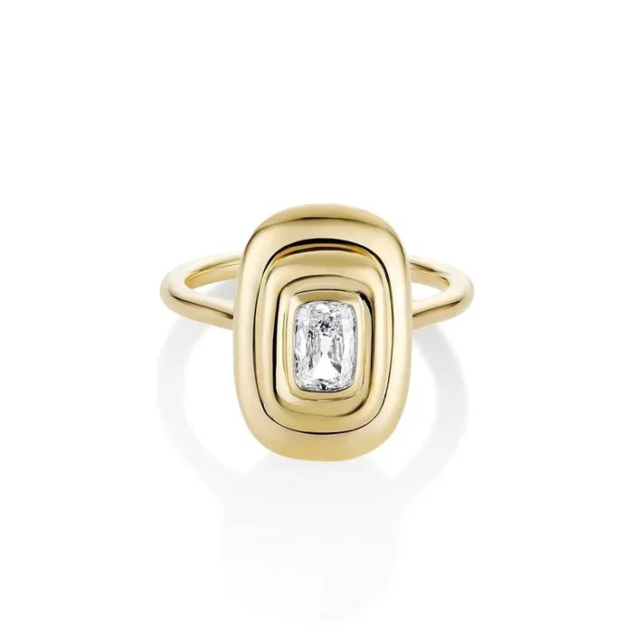 0.46ct Diamond In-Orbit Ring