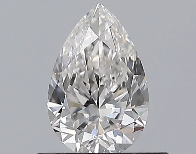 0.51 Carat Pear Natural Diamond