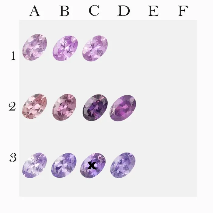 0.60ct Calibrated Oval 6x4mm Madagascar Sapphire C142