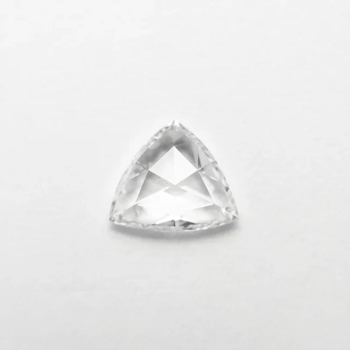 0.72ct 6.21×7.16×2.16mm VS2 D Trillion Rosecut ?? 21157-01