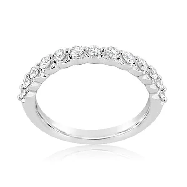 0.75 Carat Round Brilliant Cut Diamond Band