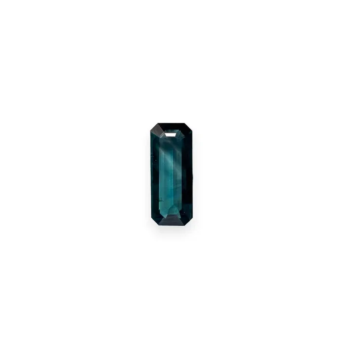 0.75ct 9.29×3.86×1.76mm Cut Corner Rectangle Step Cut Sapphire