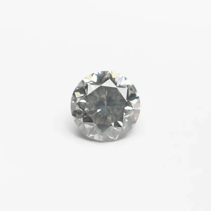 0.76ct 5.49×5.47×3.79mm Fancy Grey Round Brilliant 18968-22