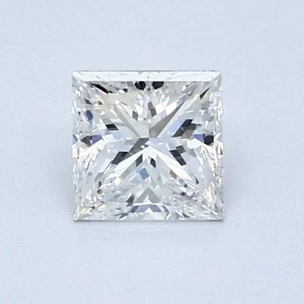 0.80 Carat D VS2 Princess Cut Diamond