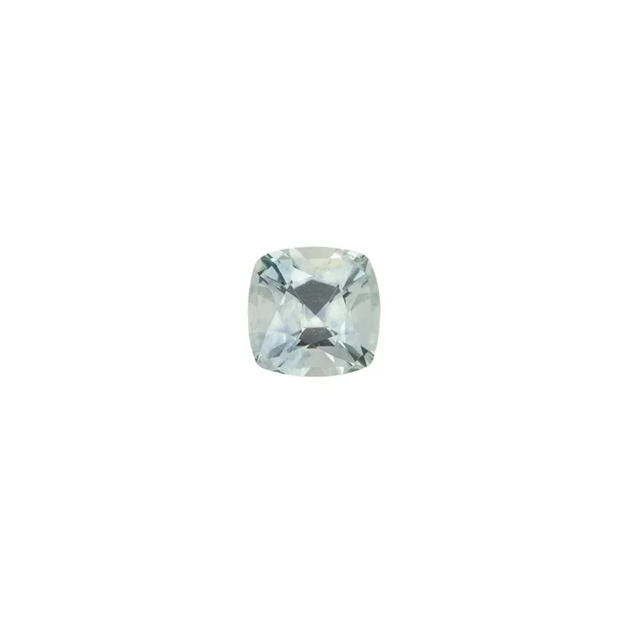 0.82ct Cushion Cut Light Aqua Blue Montana Sapphire