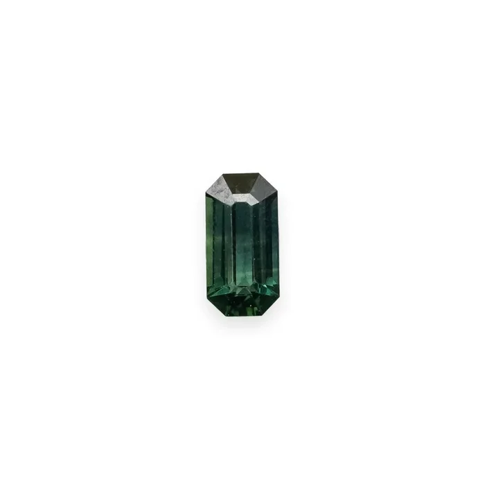 0.89ct 7.51×3.86×2.95mm Cut Corner Rectangle Step Cut Sapphire