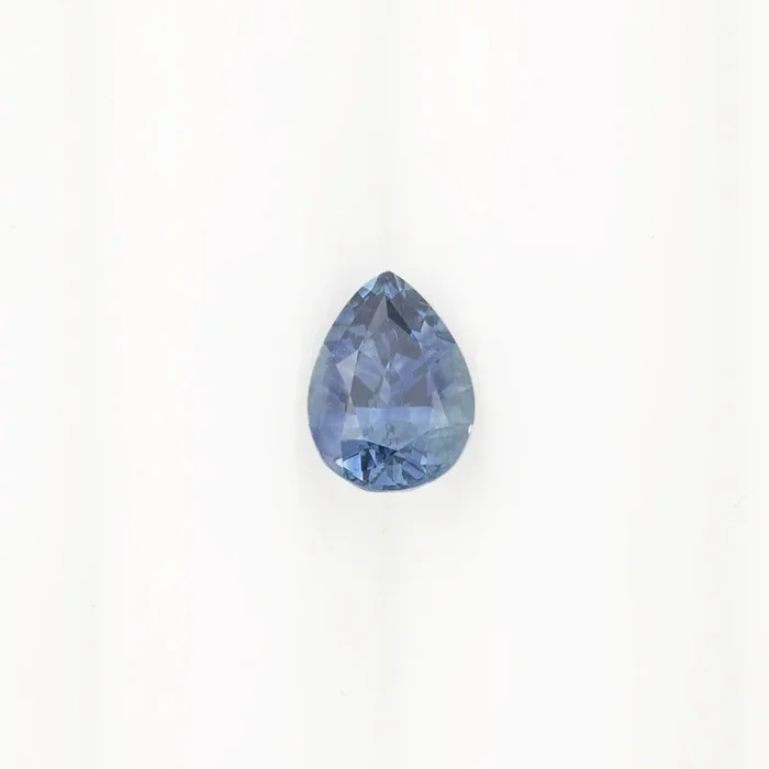 0.98ct ペアカット ブルーサファイア モンタナ産