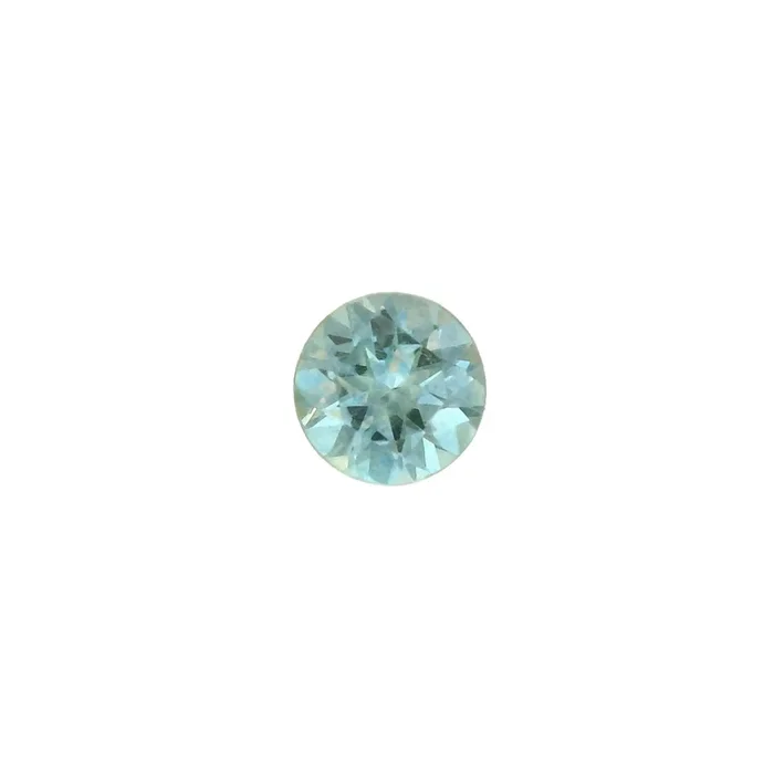 1.04ct Round Cut Light Aqua Blue Green Montana Sapphire Sapphire SR438