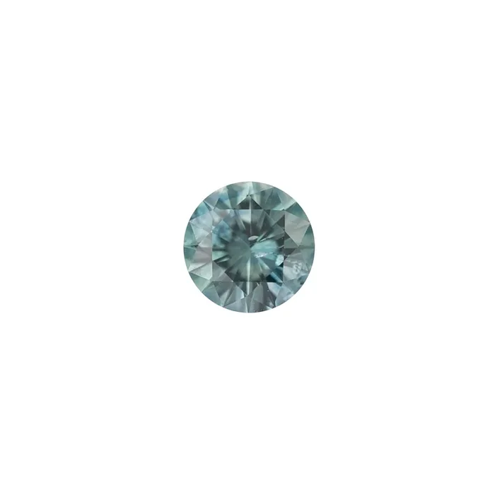 1.10ct Round Cut Teal Blue Montana Sapphire SR379
