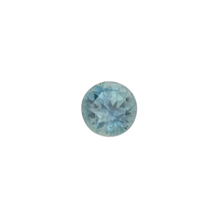 1.17ct Round Cut Teal Blue Montana Sapphire Sapphire SR454