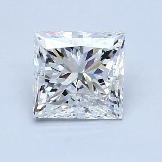 1.21 Carat D SI2 Princess Cut Diamond