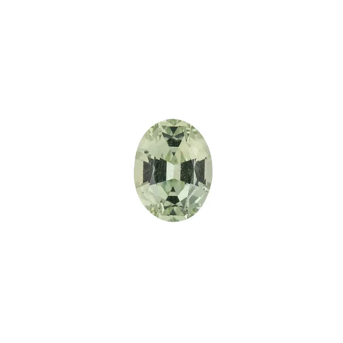 1.39ct オーバルカット ライトグリーンサファイア モンタナ産 SO454