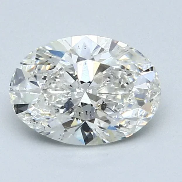 1.51 Carat G SI2 Oval Diamond