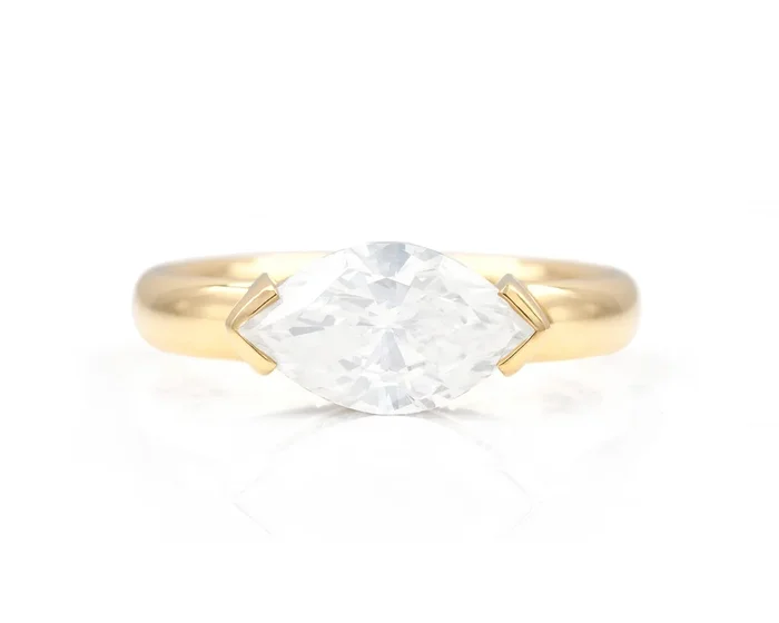 1.53-Carat Marquise Levitate Ring