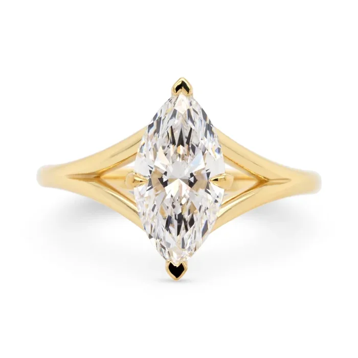 1.59ct Stella Marquise Lab Grown Diamond Engagement Ring