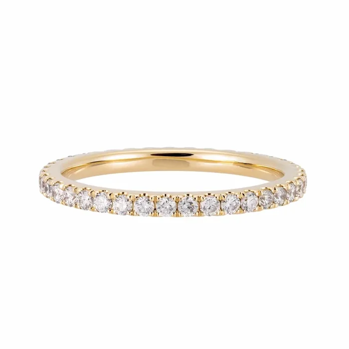 1.5mm Diamond Eternity Wedding Band