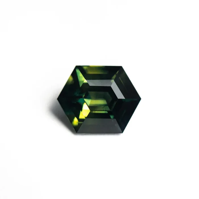 1.66ct 8.22×6.55×4.20mm Hexagon Step Cut Sapphire 26728-02