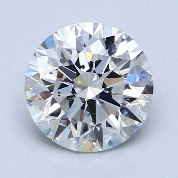 1.71 Carat D SI2 Round Diamond