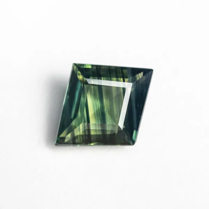 1.74ct 10.01×8.19×3.59mm Lozenge Step Cut Sapphire 23804-02