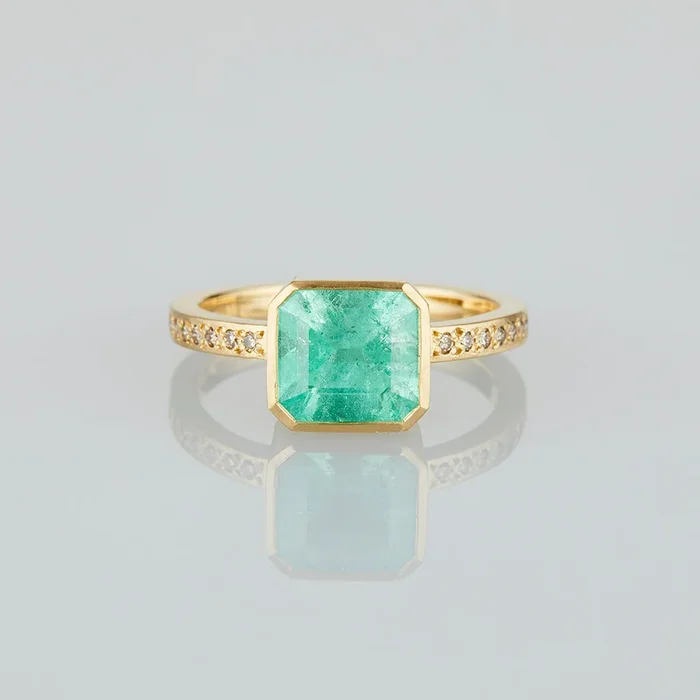 1.95 Carat One-of-a-Kind Emerald Ring | ER39-OOAK