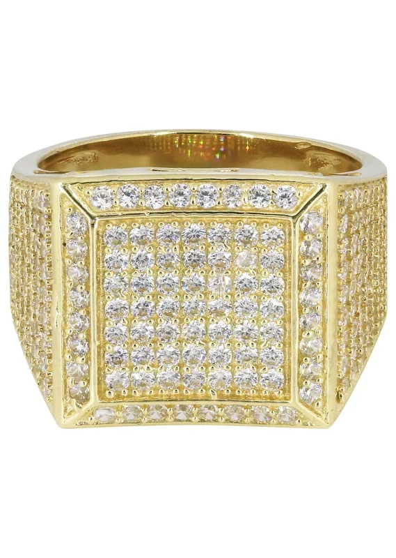 10K Gold Ring For Men – Mens Pinky Ring | 9.4 Grams