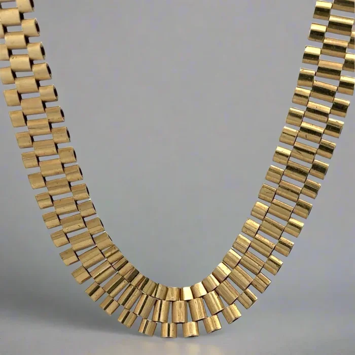 10K Yellow Gold 14.3mm 25″ Rolex Chain