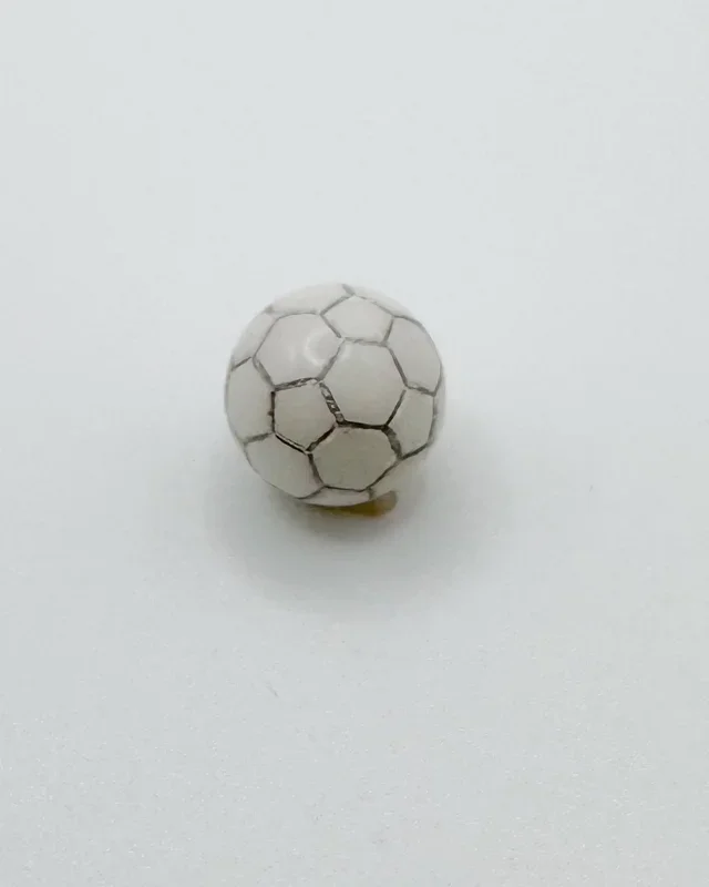 10mm Orbis Soccer Ball White Quartzite Sphere