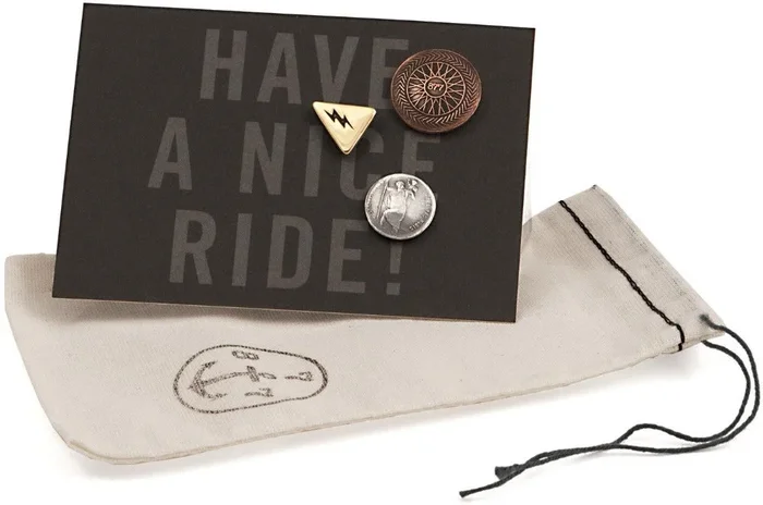 #124 – Highway Pin Set: Tire, St. Christopher and Killswitch