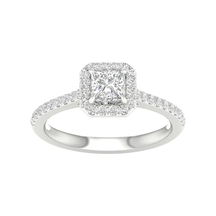 14k 1.00CT Certified Lab Grown Diamond Ring ( IGI Certified )