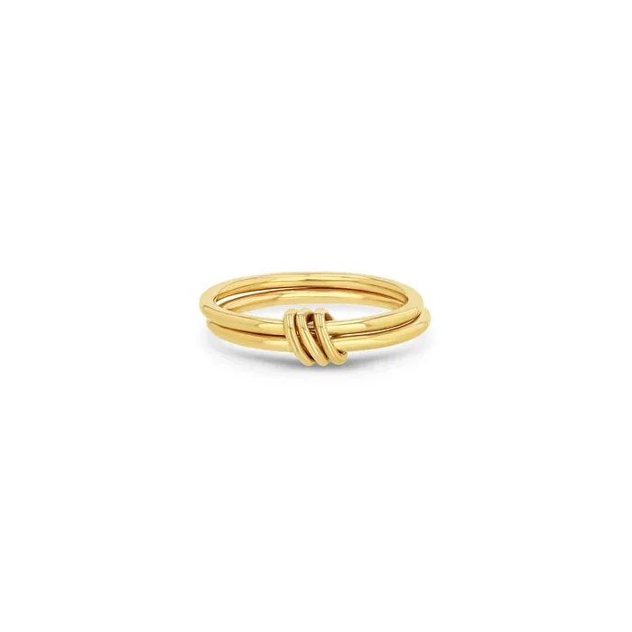 14k 2 Linked Rings – SALE