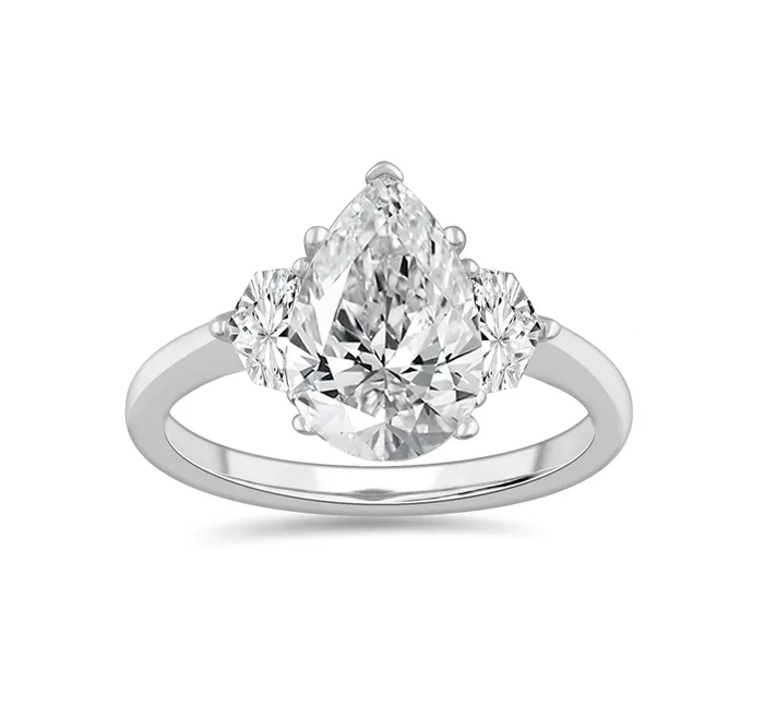14K 3.66CT Lab Grown Diamond Ring