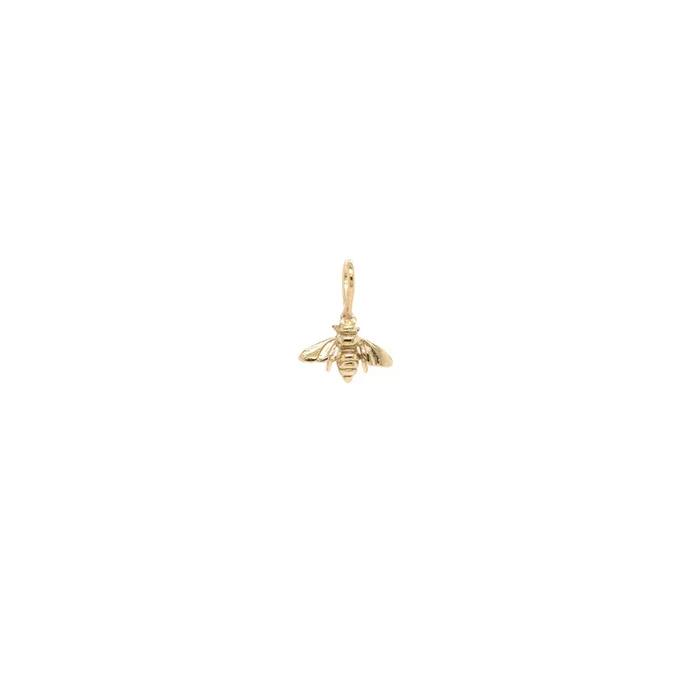 14k bumble bee charm