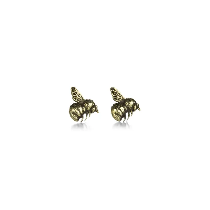 14k Bumblebee Studs