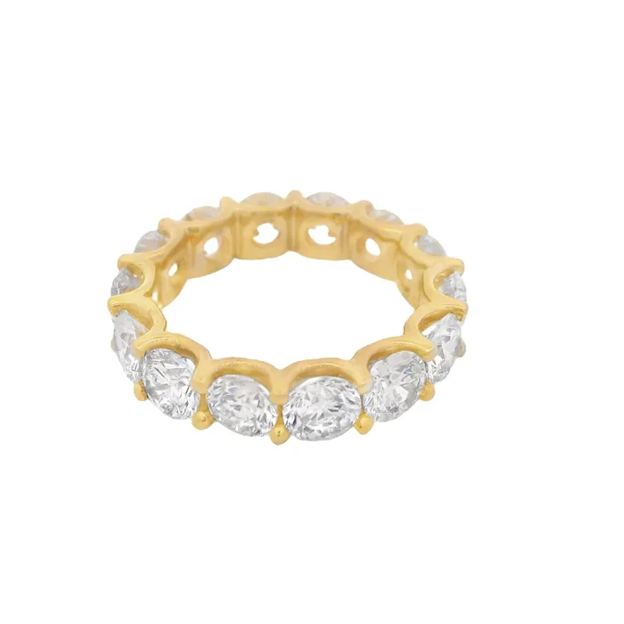 14K Eternity Ring 6.25 CT? VVS Diamonds lab Grown JTJ™