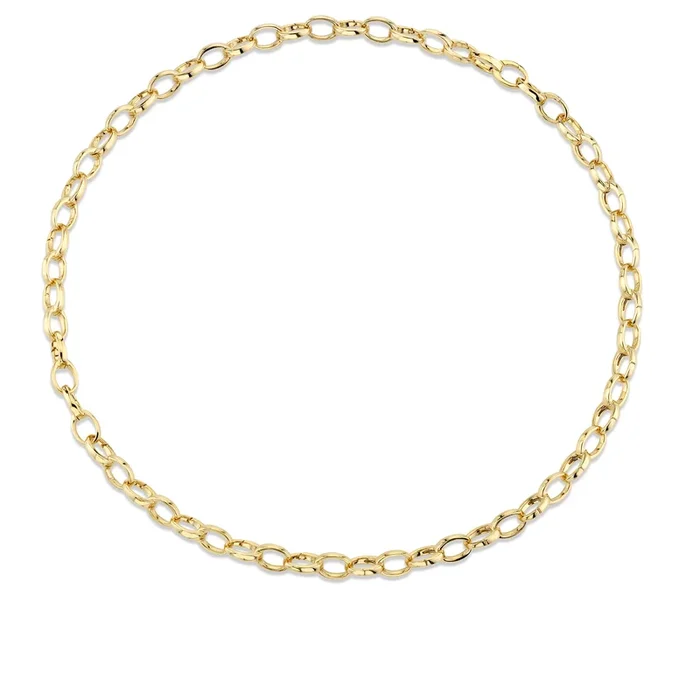 14k Gold Endless Link Chain