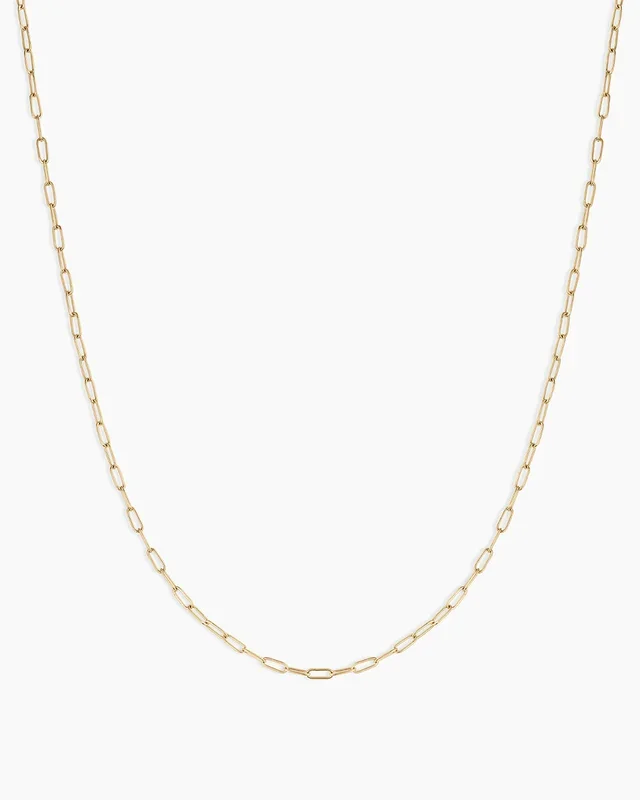 14k Gold Parker Delicate Link Necklace
