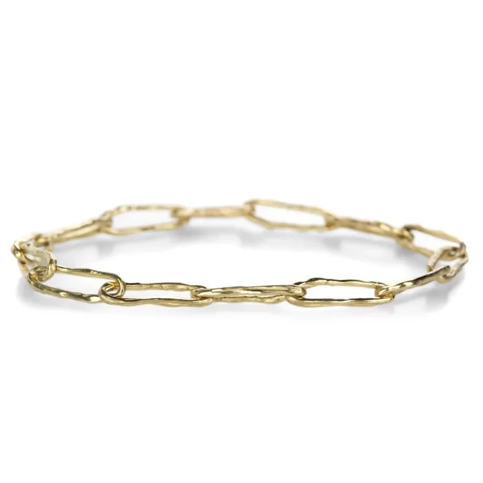 14k Handmade Link Bracelet