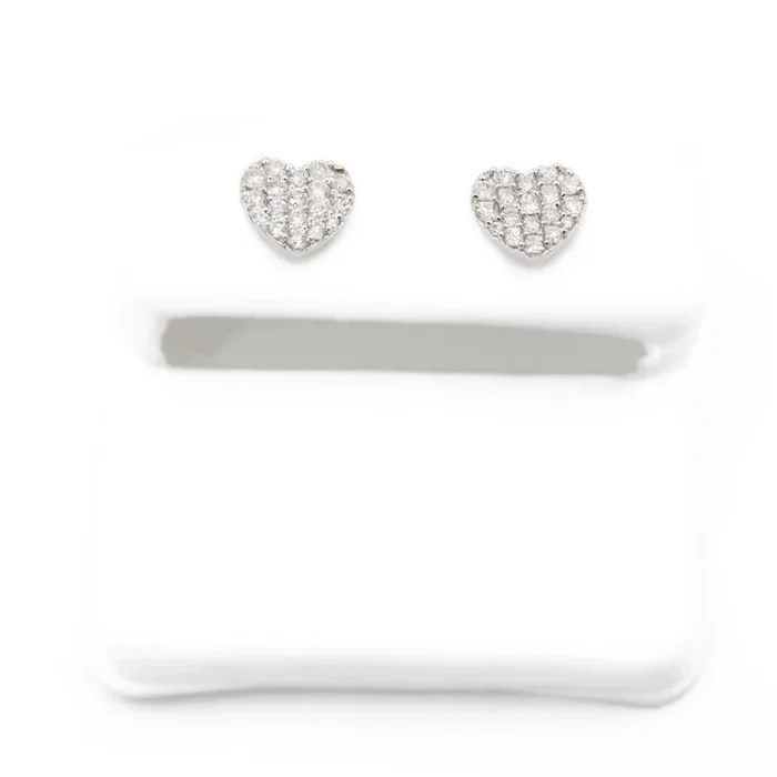 14k Heart Diamond Earrings ? JTJ™