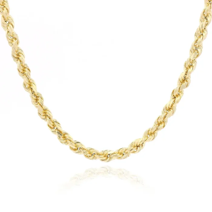 14K Hollow Rope Chain (3MM / 22” inches) JTJ™