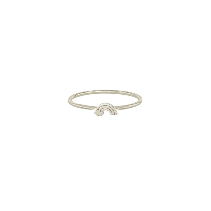 14k Itty Bitty Rainbow Ring – SALE