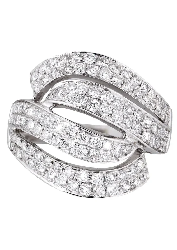 14K Ladies Diamond Cocktail Ring | 1.50 Carats | 5.29 Grams