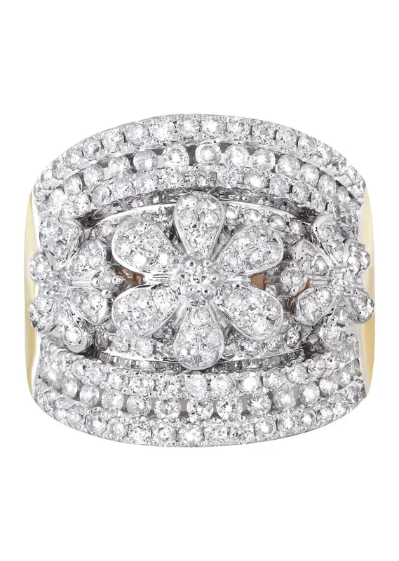 14K Ladies Diamond Cocktail Ring | 2.13 Carats | 10.33 Grams