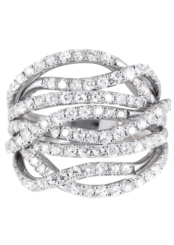 14K Ladies Diamond Cocktail Ring | 2.38 Carats | 9.63 Grams