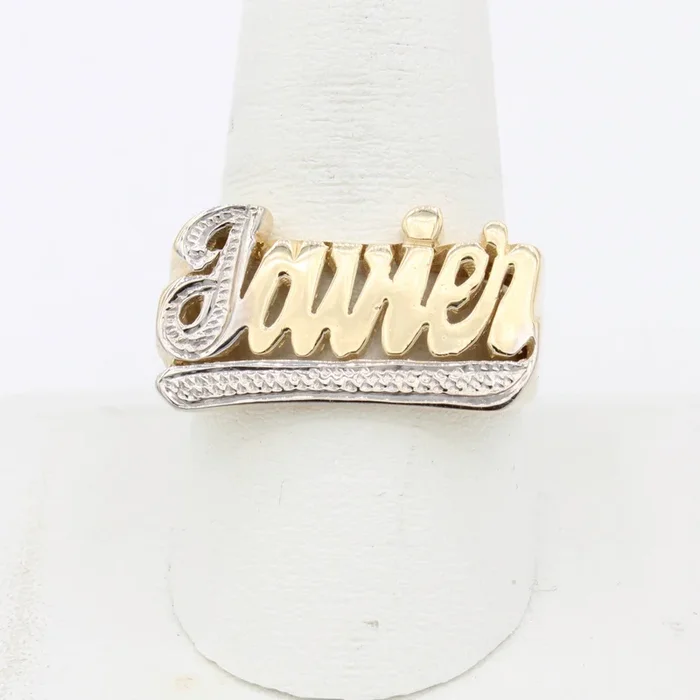 14K Men Custom Name Ring ?‍♂️ – JTJ™