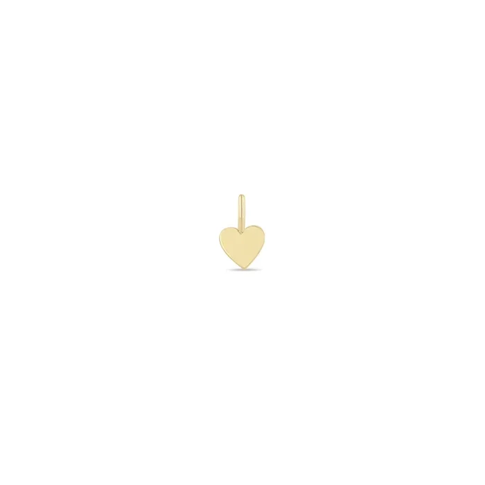 14k Midi Bitty Heart Charm