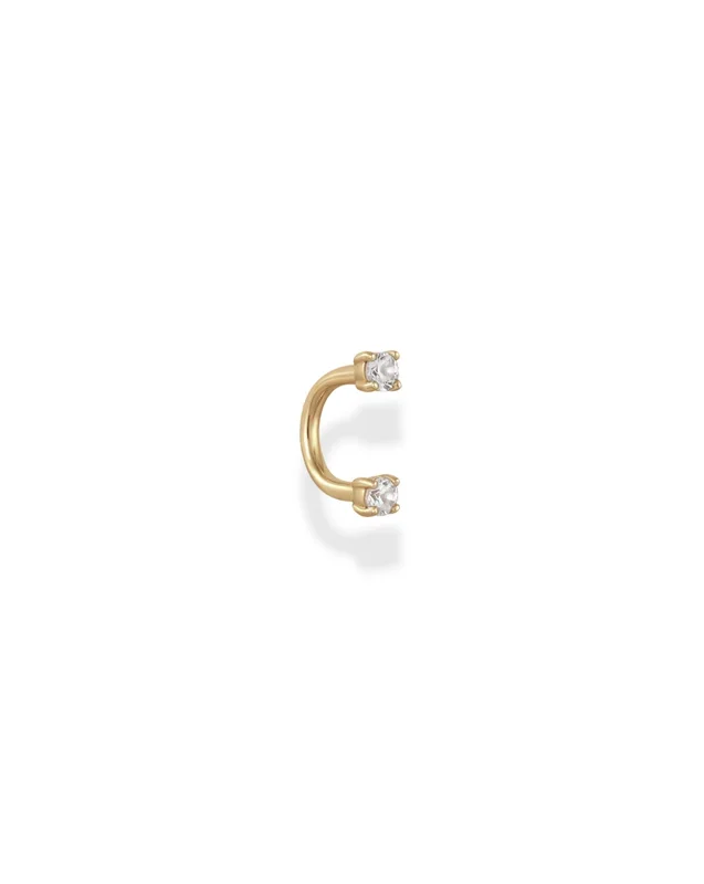 14k Ride or Die Rook Earring