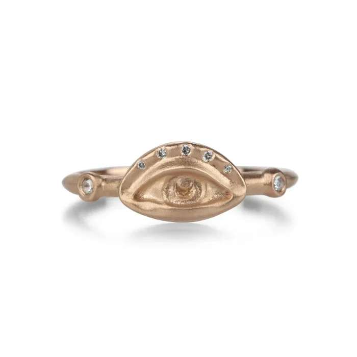 14k Rose Gold Alicia’s Eye Ring